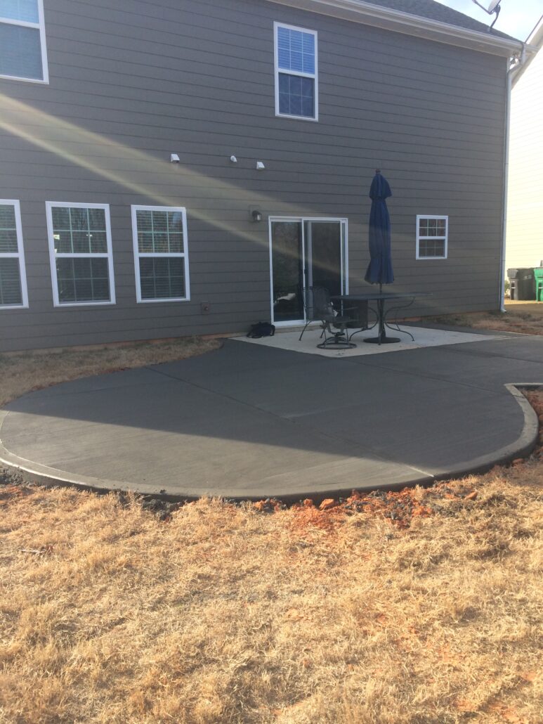 Concrete Patios and Slabs