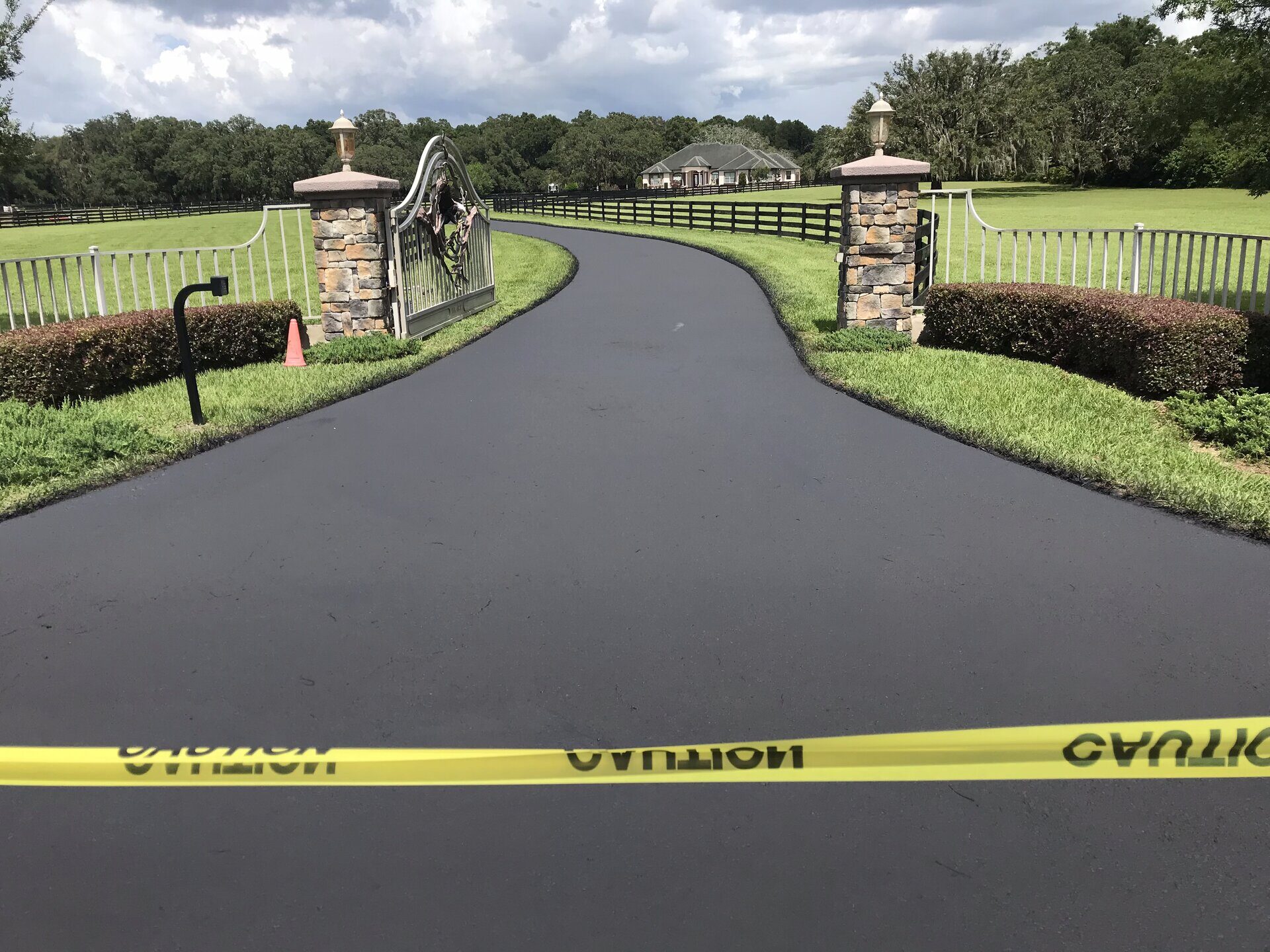 Seal coating application