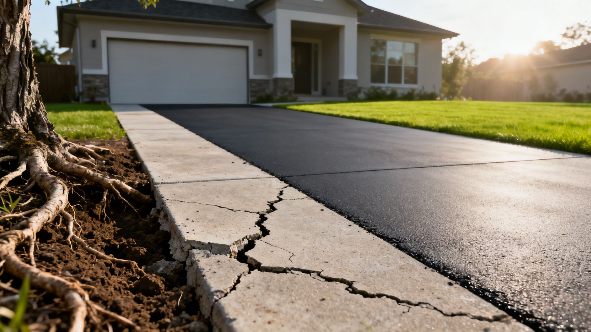 Why Is My Driveway Cracking? Causes & Solutions