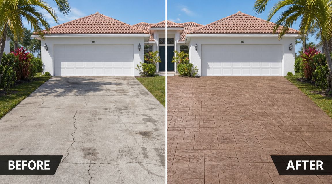 Concrete Driveway Resurfacing Options: A Florida Guide