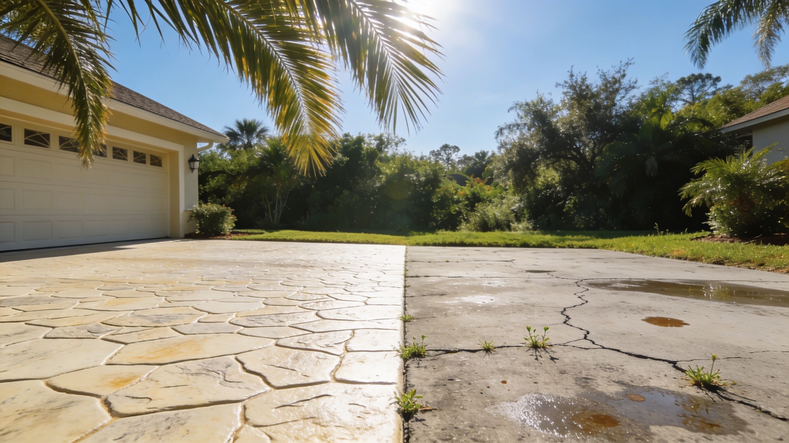 Stamped Concrete Driveway Pros and Cons: A Florida Guide
