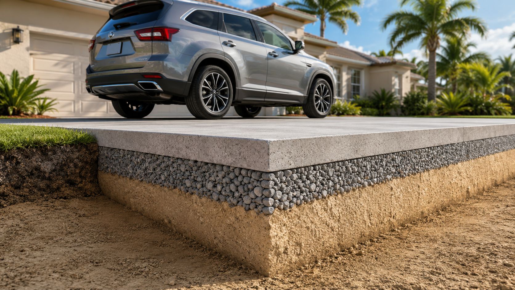 Concrete Driveway Thickness Standards: Florida Guide