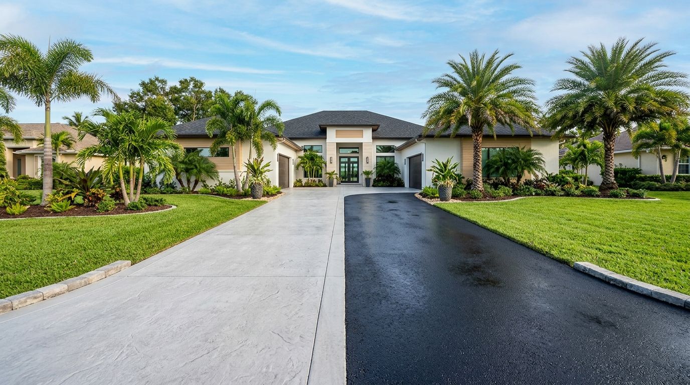 Concrete Driveway vs Asphalt Cost: Florida Guide 2026