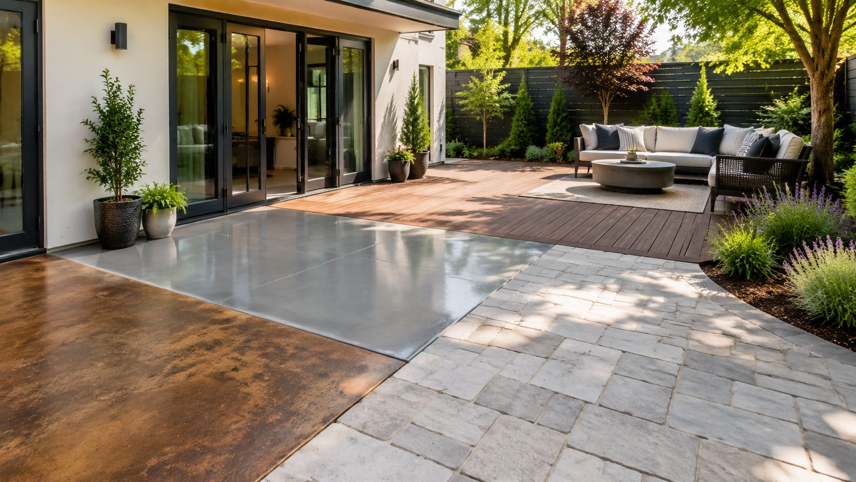 Concrete Patio Floor Covering: Top Options for 2026