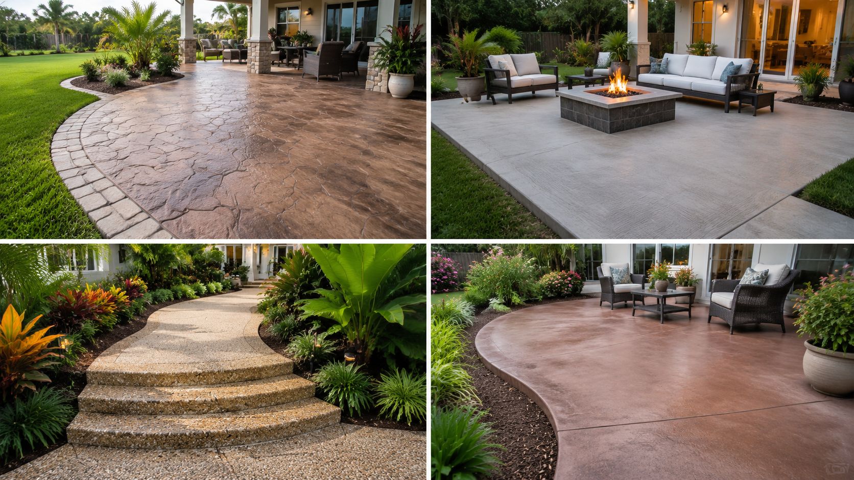 8 Concrete Patio Pictures: Florida-Friendly Ideas