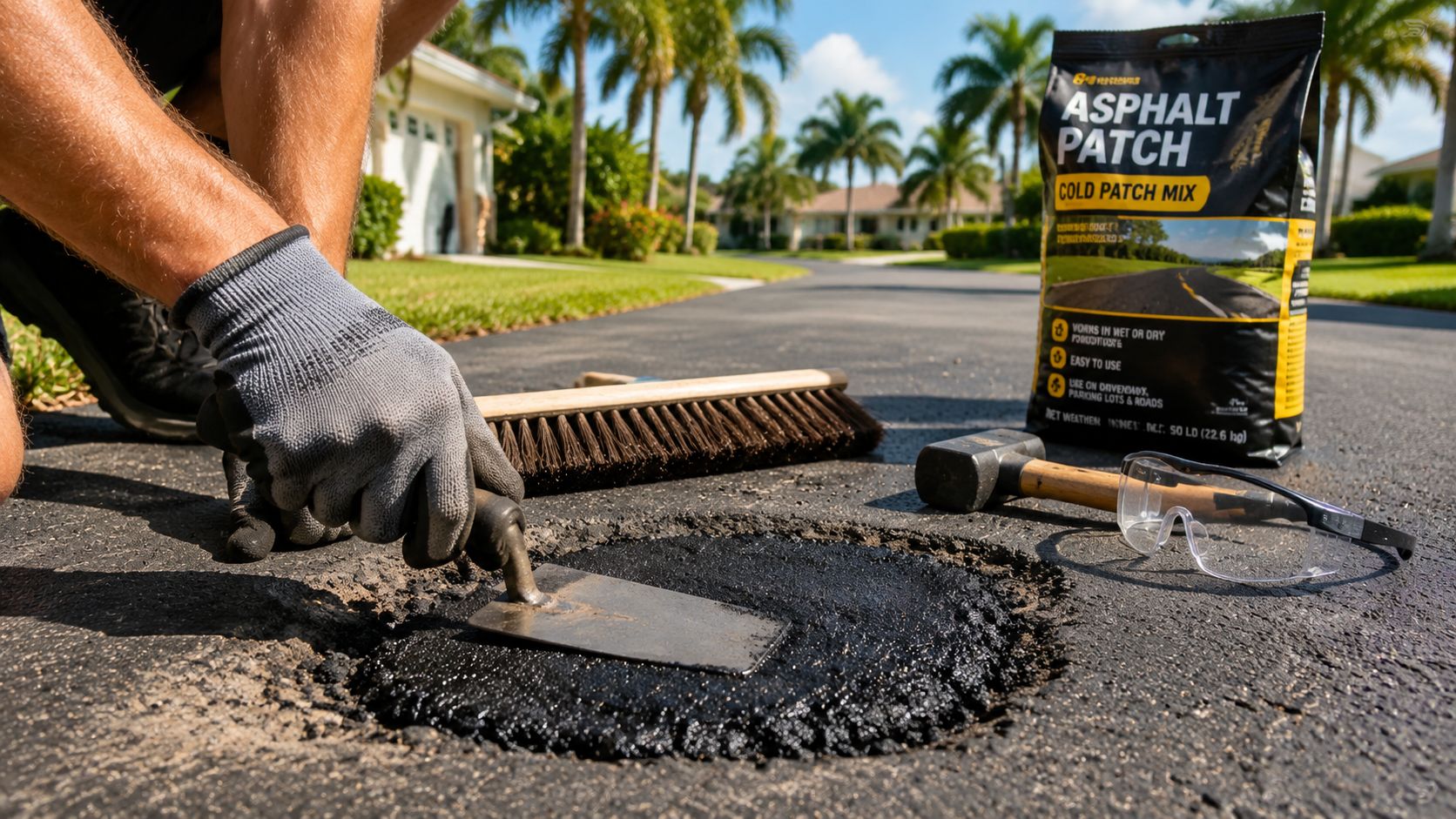 How to Repair Asphalt Potholes: A Florida DIY Guide