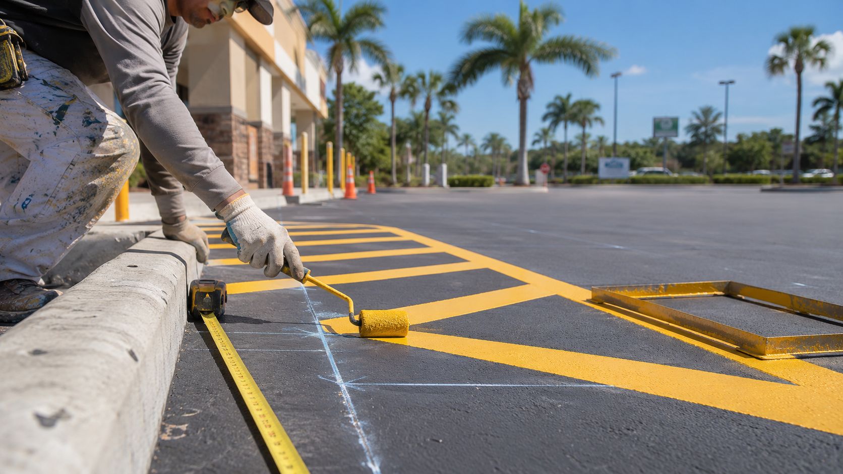 No Parking Zone Striping: A Florida Property Guide