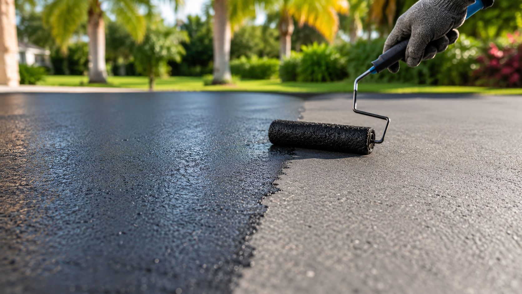 Asphalt Seal Coat Drying Time: A Central FL Guide