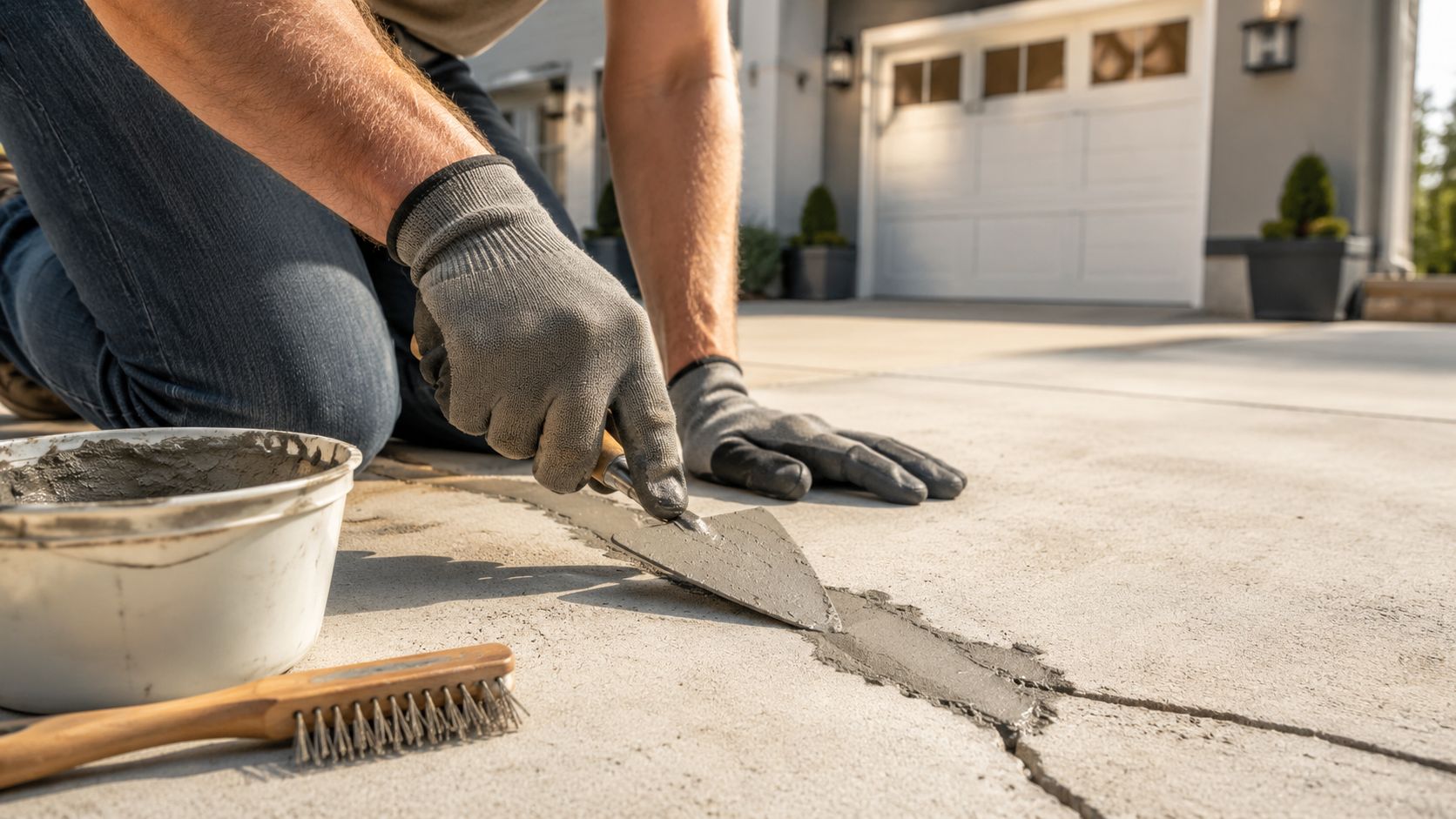 Concrete Driveway Repair: How to Fix Cracks & Spalling