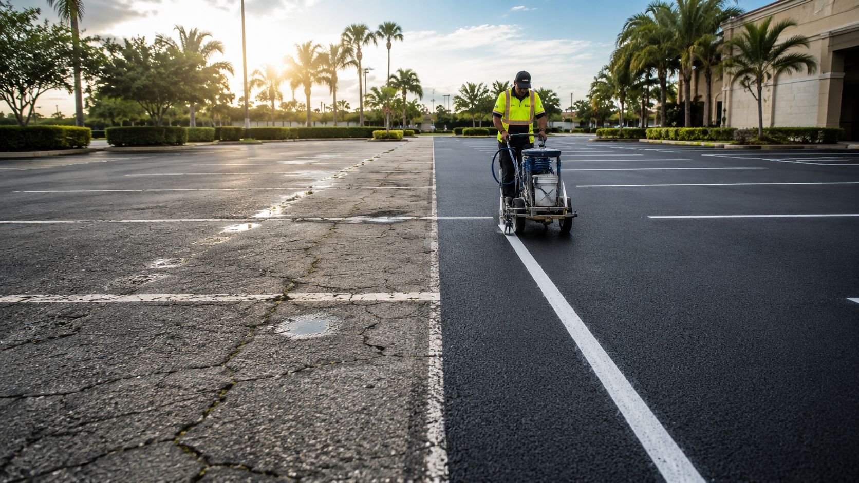 Parking Lot Maintenance Near Me: Florida Experts 2026