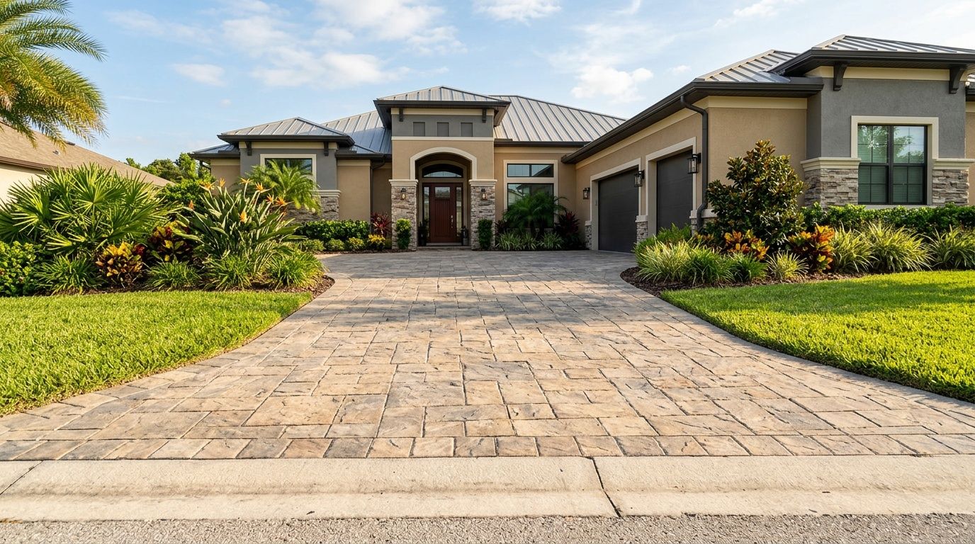 Stamped Concrete Driveway: 2026 Costs, Design & Pros