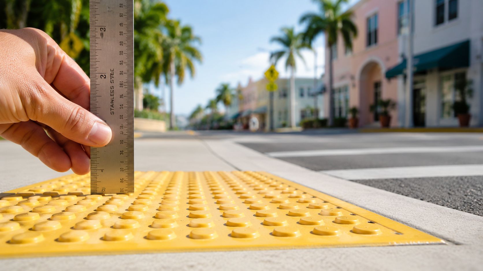 A Guide to Tactile Warning Surface Compliance in Florida