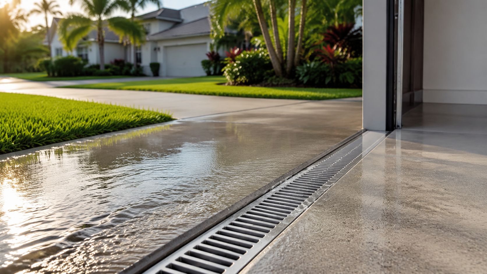 Concrete Driveway Drainage Solutions