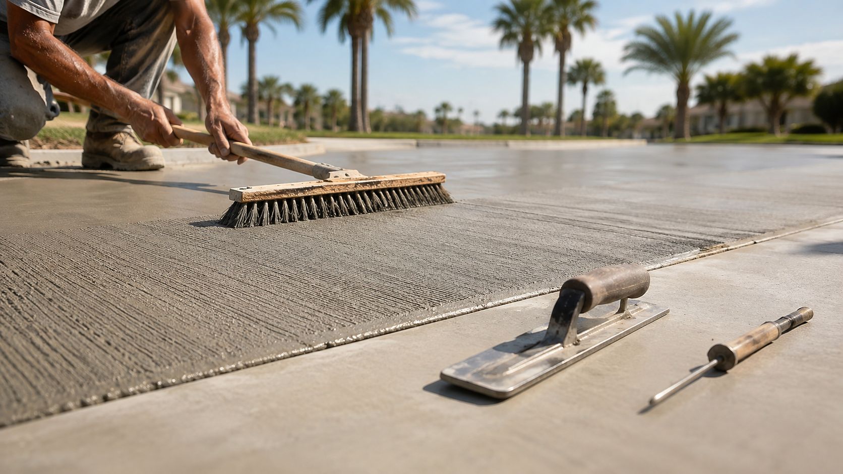 Concrete Driveway Finishing: Central Florida Guide