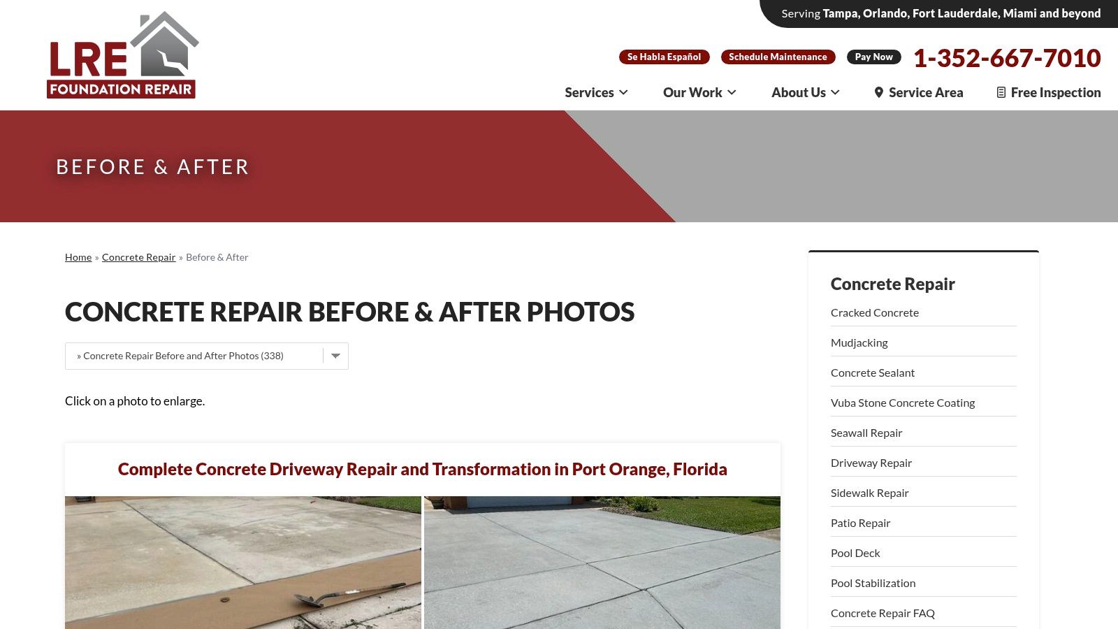 LRE Foundation Repair