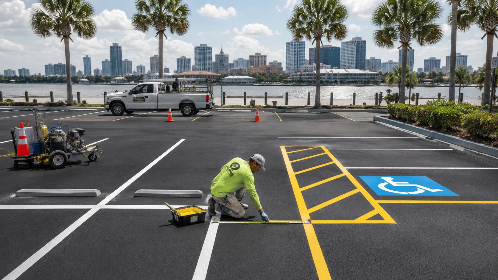 Parking Lot Striping Tampa: Complete Property Guide