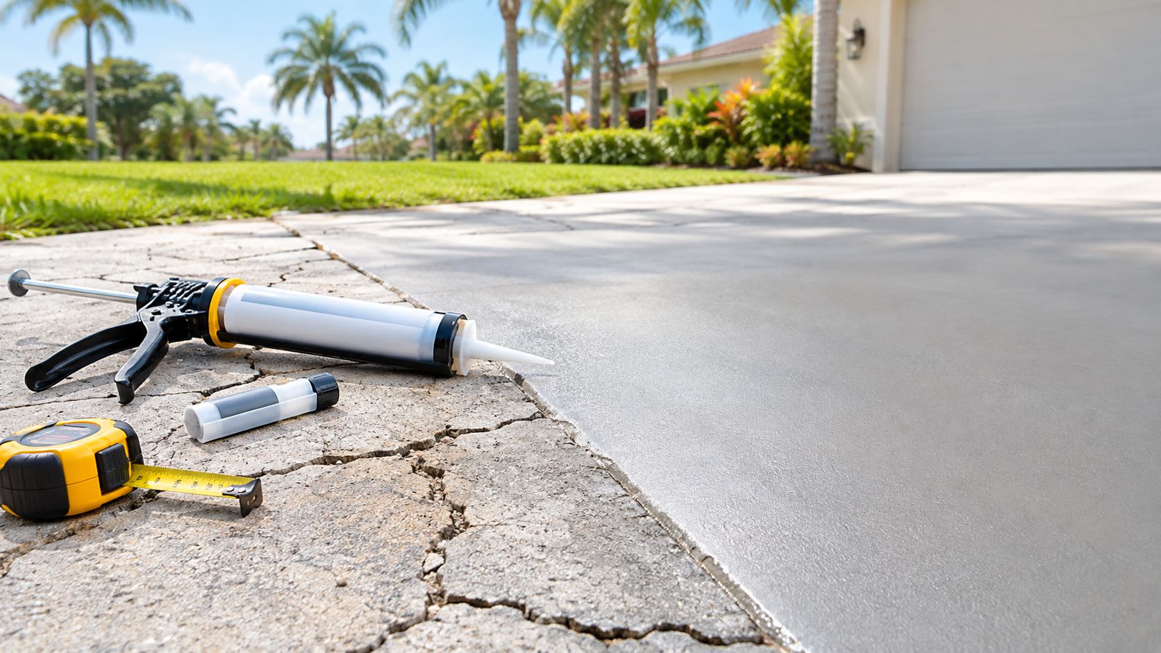 Best Concrete Driveway Crack Filler for Marion County, FL