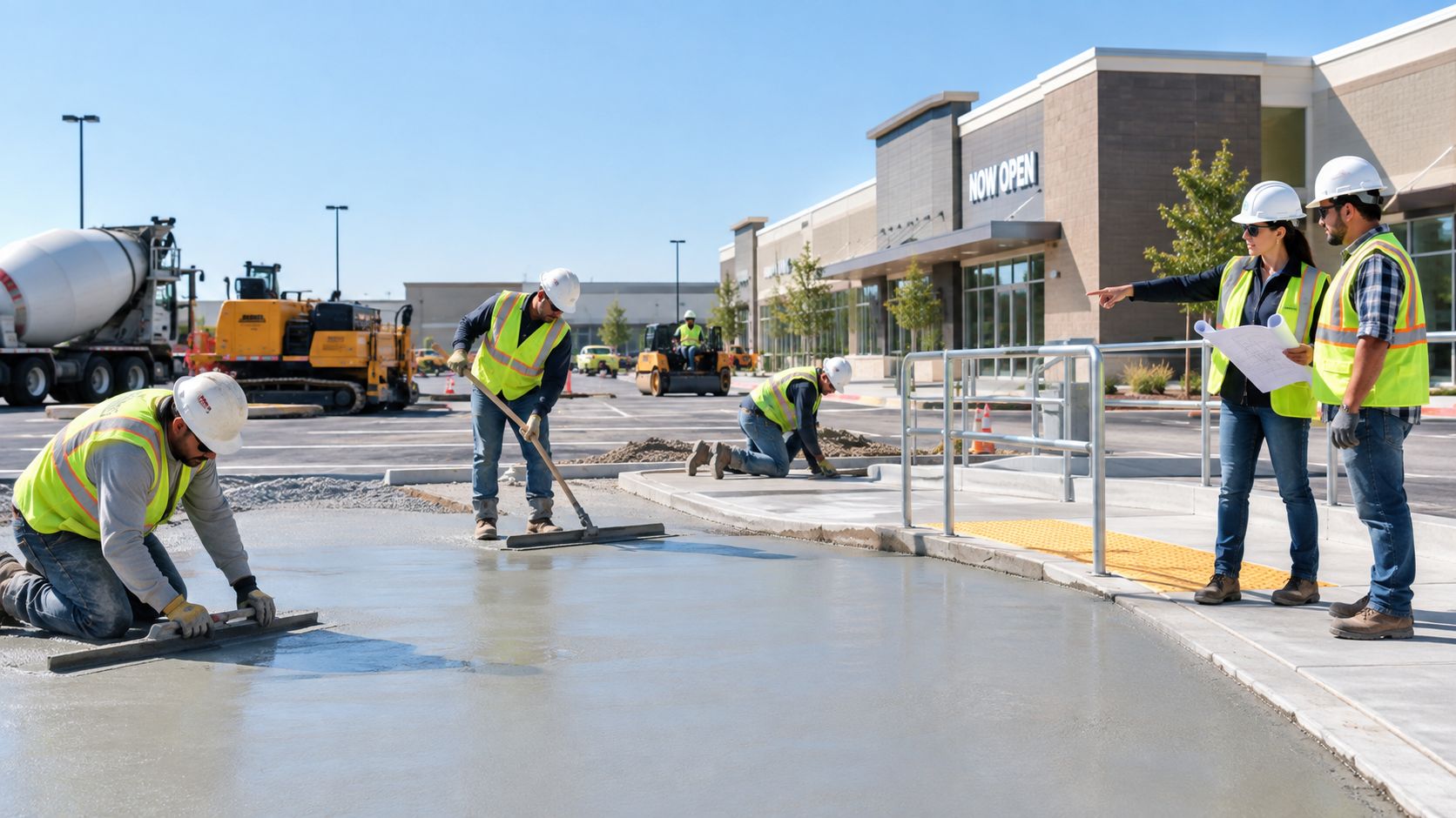 Hiring Commercial Concrete Contractors: A Practical Guide
