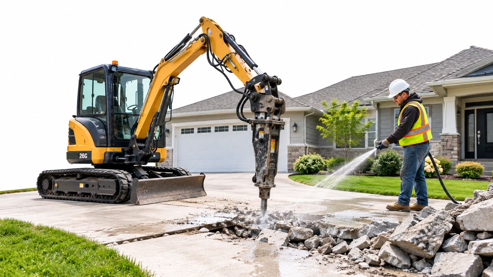 Concrete Driveway Removal: A Practical Guide for Homeowners