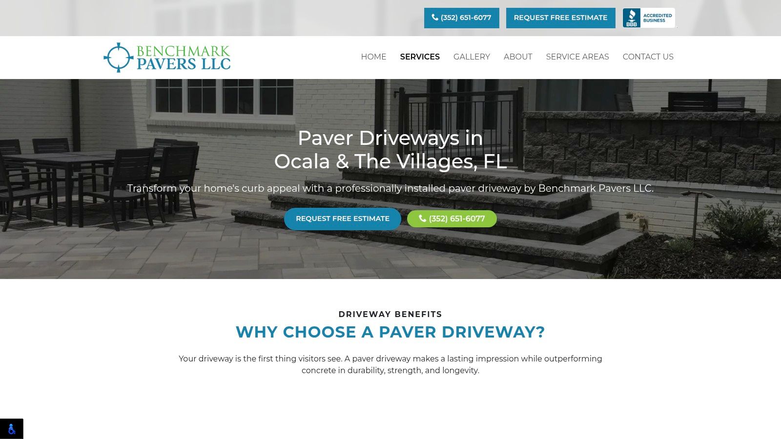 Benchmark Pavers