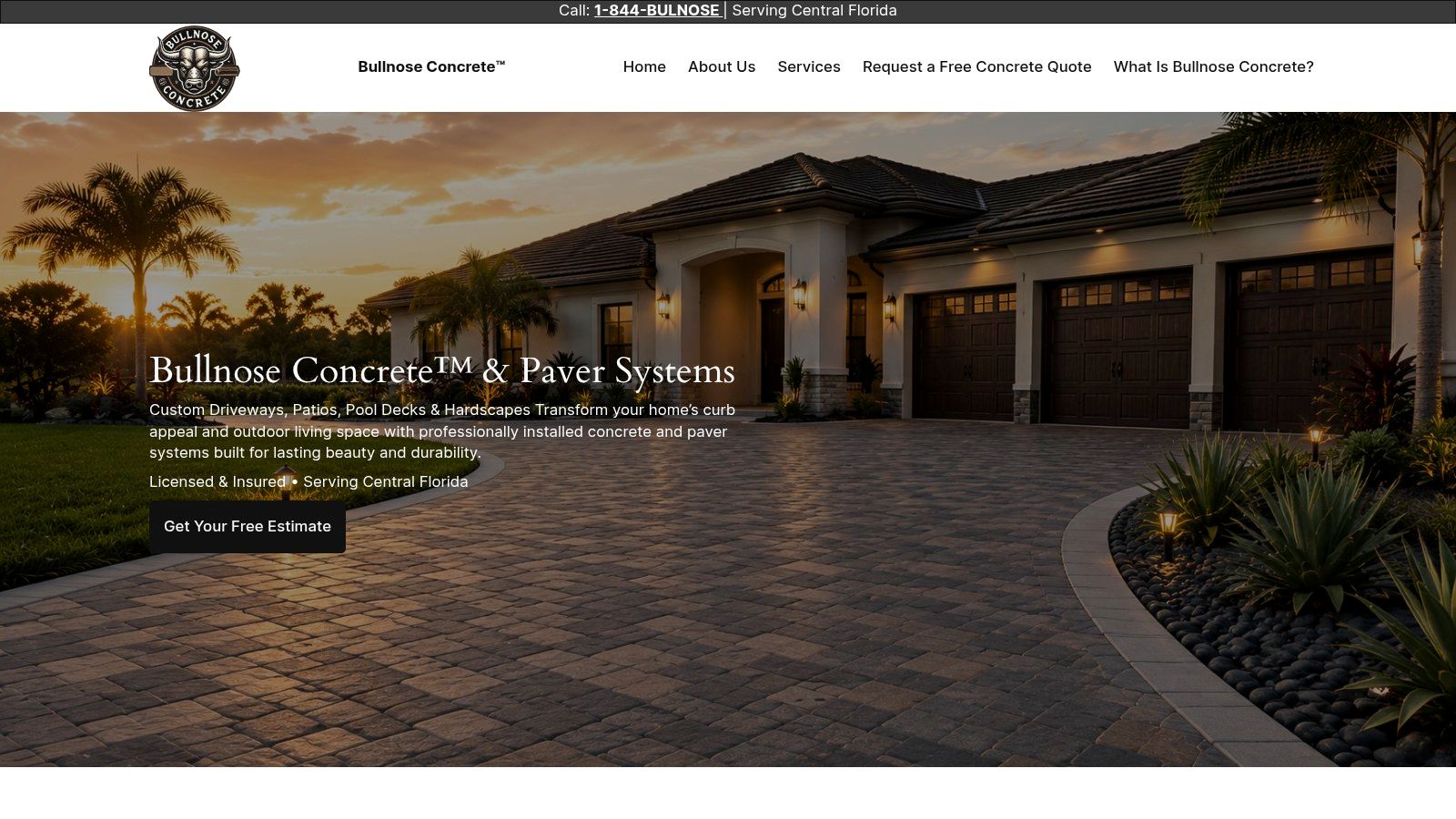 Bullnose Concrete