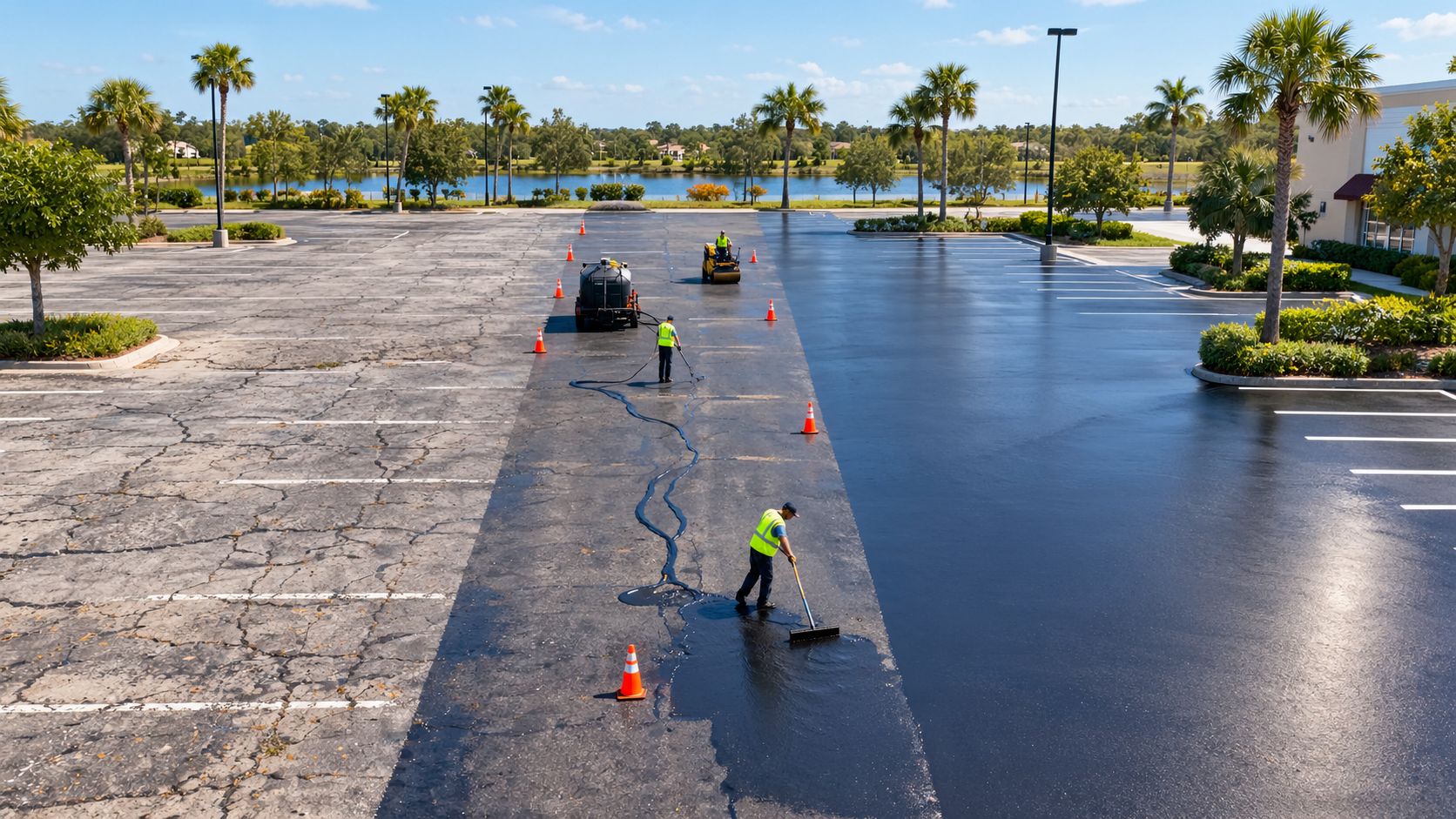 Pavement Preventive Maintenance for Florida Lots