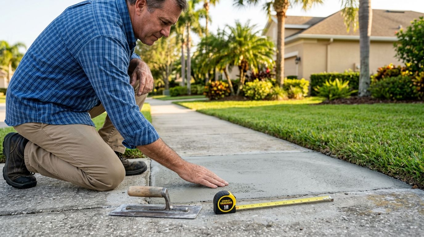 Sidewalk Repair Guide for Central Florida Homes