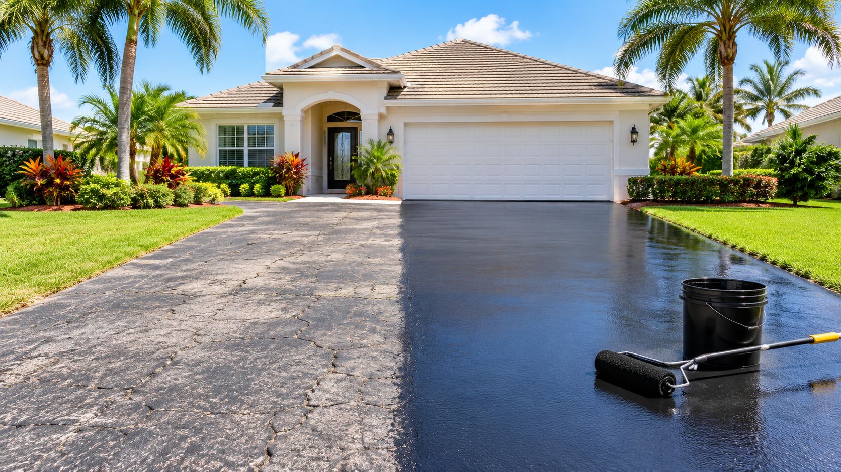 Types of Asphalt Seal Coat Explained for Florida Homes