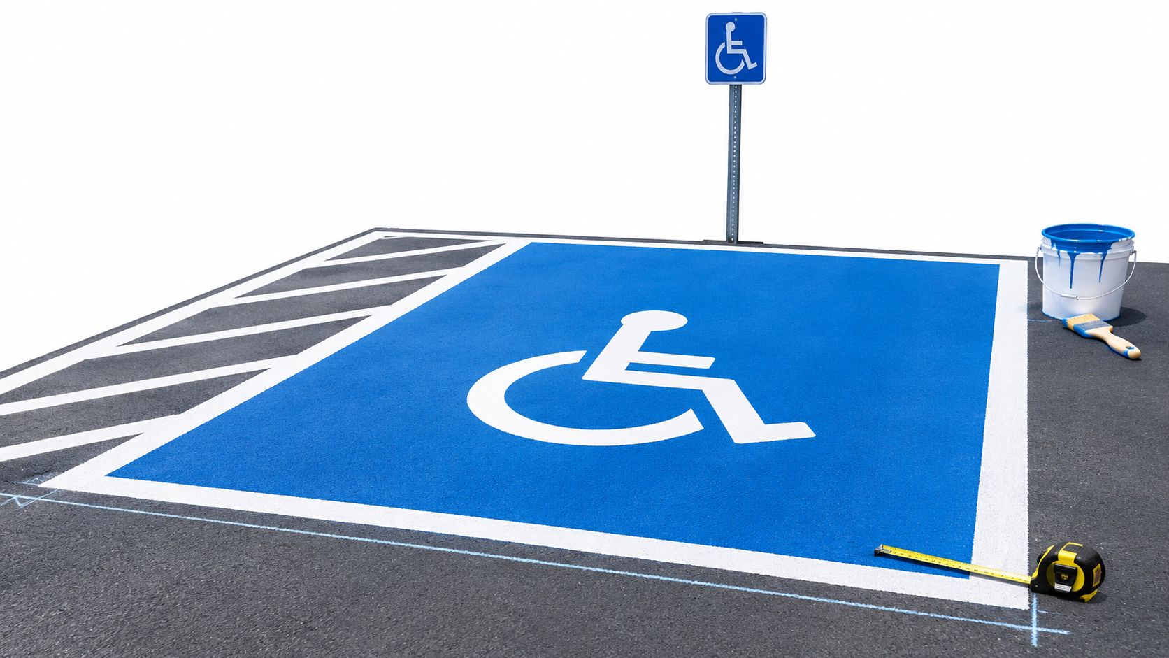 Handicap Parking Pavement Marking Guide for 2026